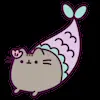 Стикер 18 Pusheen #cute #status #food