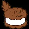 Стикер 11 Pusheen #cute #status #food