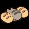 Стикер 40 Pusheen #cute #status #food