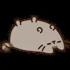 Стикер 33 Pusheen #cute #status #food