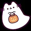 Стикер 20 Pusheen #cute #status #food