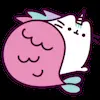 Стикер 14 Pusheen #cute #status #food