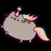 Стикер 22 Pusheen #cute #status #food