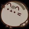 Стикер 37 Pusheen #cute #status #food