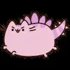 Стикер 59 Pusheen #cute #status #food