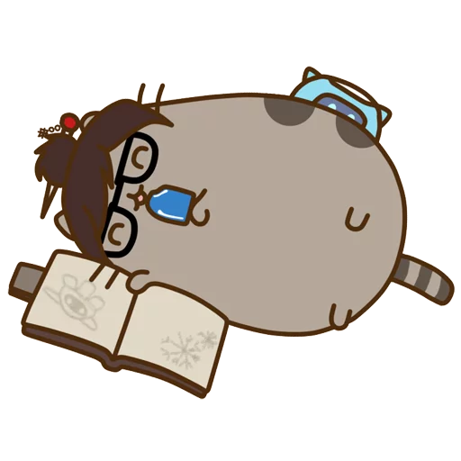 ❄ Стикер «Pusheen Overwatch» для Telegram