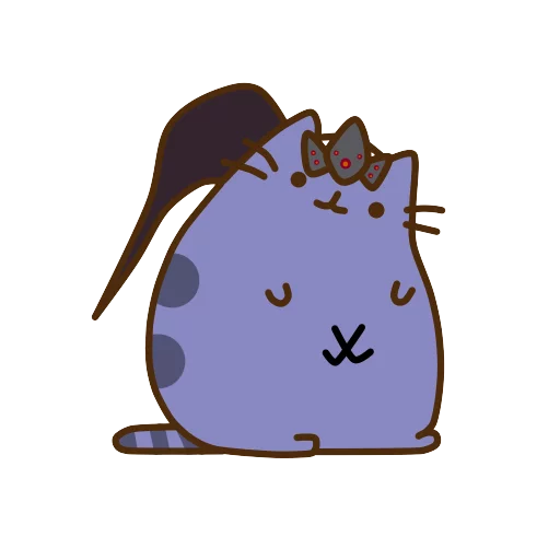 🕷 Стикер «Pusheen Overwatch» для Telegram