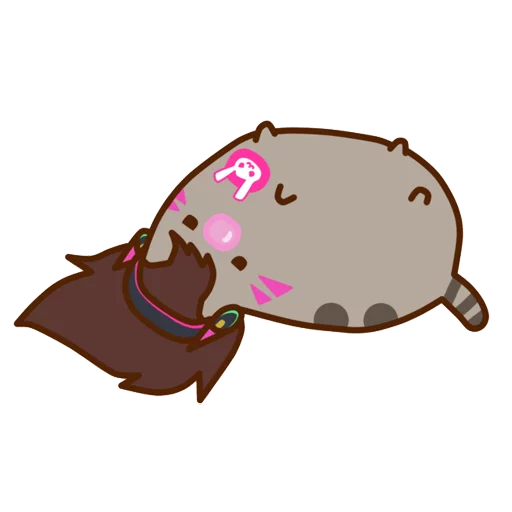 🎮 Стикер «Pusheen Overwatch» для Telegram