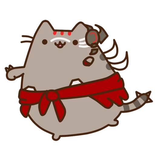 👊 Стикер «Pusheen Overwatch» для Telegram