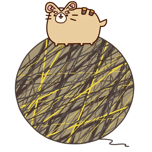 🐹 Стикер «Pusheen Overwatch» для Telegram