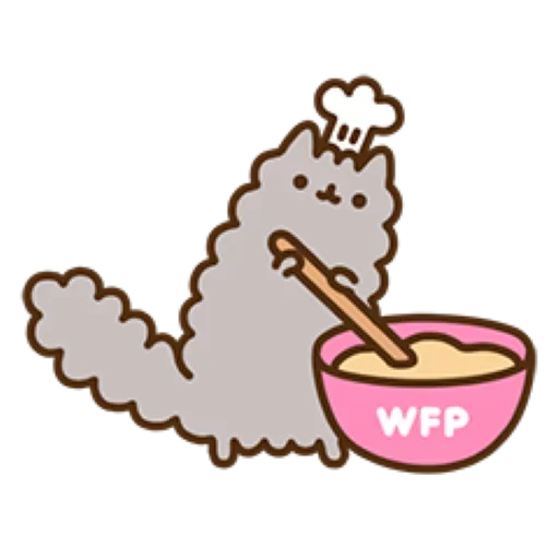 🍰 Стикер «Пушин» для Telegram