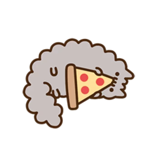 🍕 Стикер «Пушин» для Telegram