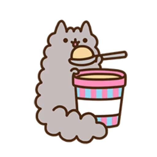 🍧 Стикер «Пушин» для Telegram