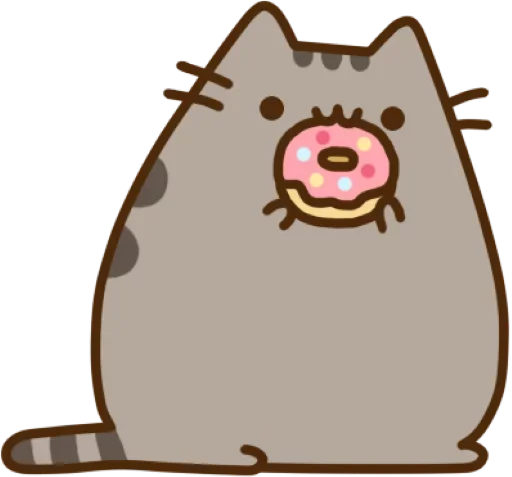 🍩 Стикер «Пушин» для Telegram