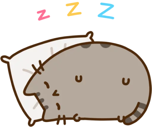 😴 Стикер «Pusheen» для Telegram