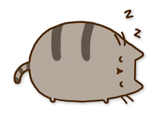 😴 Стикер «Pusheen» для Telegram