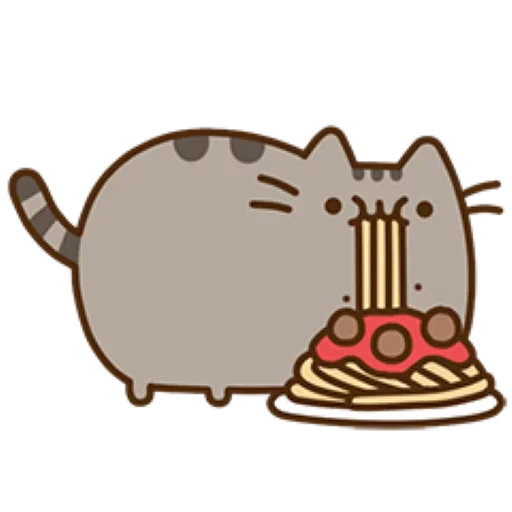🍝 Стикер «Pusheen» для Telegram