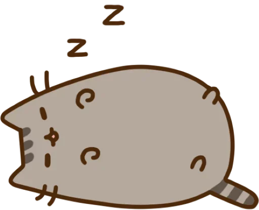 😴 Стикер «Pusheen» для Telegram