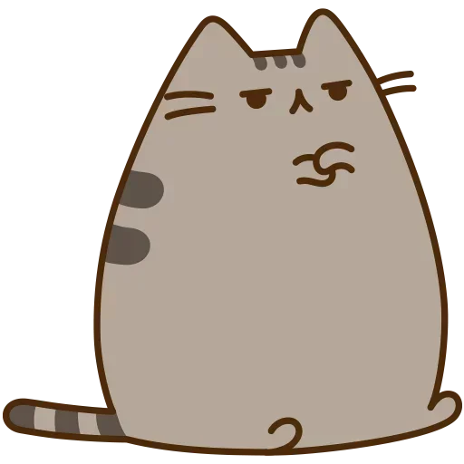 😒 Стикер «Pusheen» для Telegram