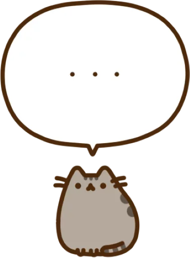 😐 Стикер «Pusheen» для Telegram