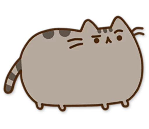 😕 Стикер «Pusheen» для Telegram