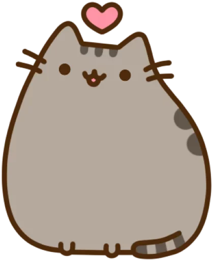 Стикерпак Pusheen для Telegram