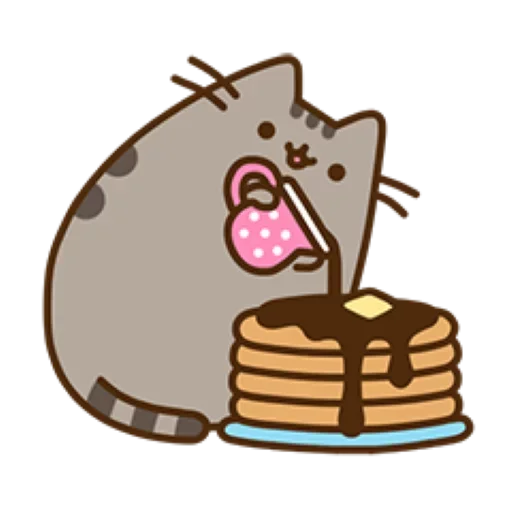 🍴 Стикер «Pusheen» для Telegram