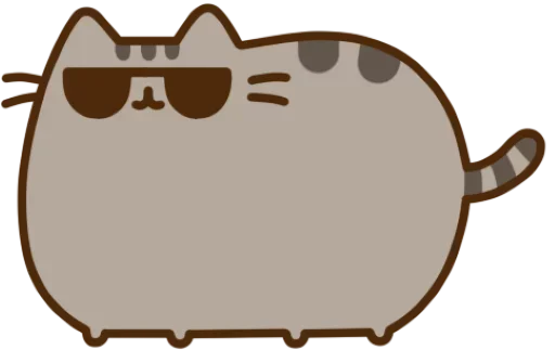 😎 Стикер «Pusheen» для Telegram