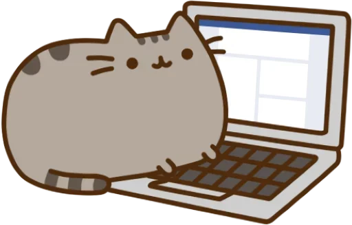💻 Стикер «Pusheen» для Telegram