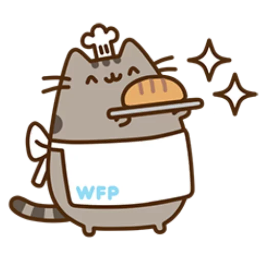 🍞 Стикер «Pusheen» для Telegram