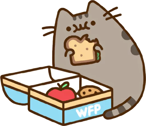 🍞 Стикер «Pusheen Vol. 2» для Telegram