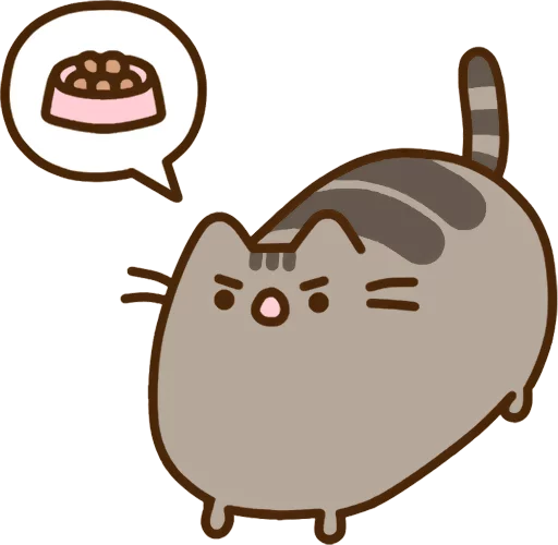 😠 Стикер «Pusheen Vol. 2» для Telegram