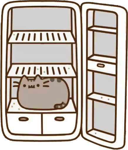🍽 Стикер «Pusheen Vol. 2» для Telegram
