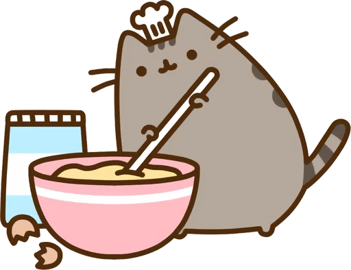👨‍🍳 Стикер «Pusheen Vol. 2» для Telegram
