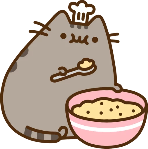 👨‍🍳 Стикер «Pusheen Vol. 2» для Telegram
