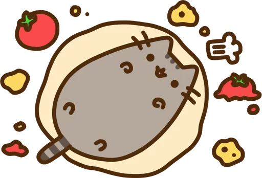 😛 Стикер «Pusheen Vol. 2» для Telegram