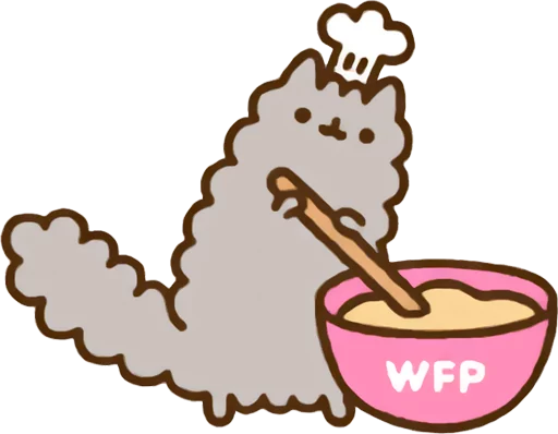 👨‍🍳 Стикер «Pusheen Vol. 2» для Telegram