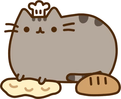 🍞 Стикер «Pusheen Vol. 2» для Telegram