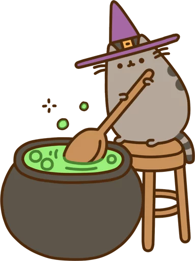 🎃 Стикер «Pusheen Vol. 2» для Telegram