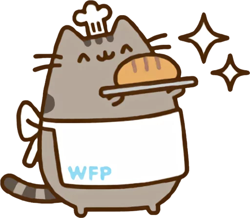 🍞 Стикер «Pusheen Vol. 2» для Telegram