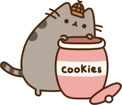 🍪 Стикер «Pusheen Vol. 2» для Telegram