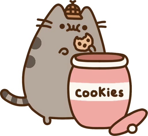 🍪 Стикер «Pusheen Vol. 2» для Telegram