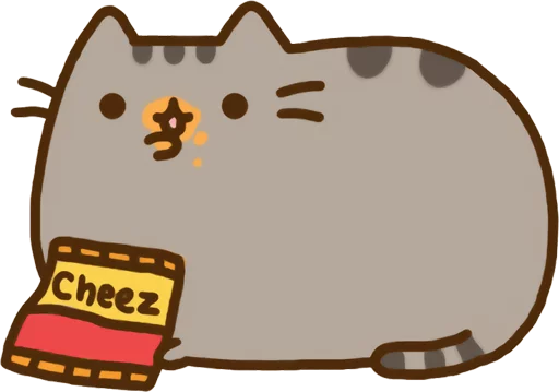 🍟 Стикер «Pusheen Vol. 2» для Telegram