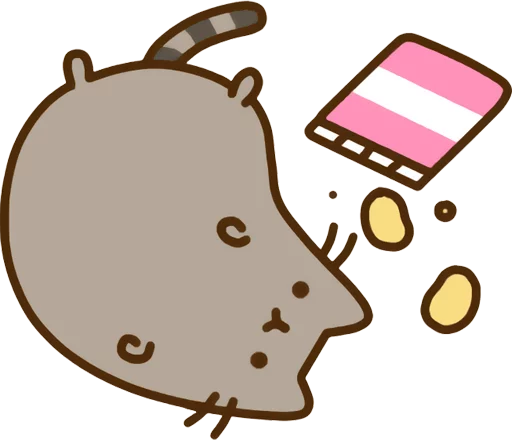 🍟 Стикер «Pusheen Vol. 2» для Telegram