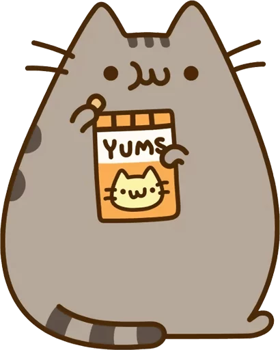 🍟 Стикер «Pusheen Vol. 2» для Telegram