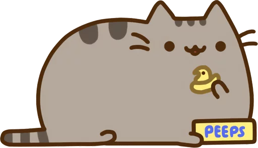 🐥 Стикер «Pusheen Vol. 2» для Telegram