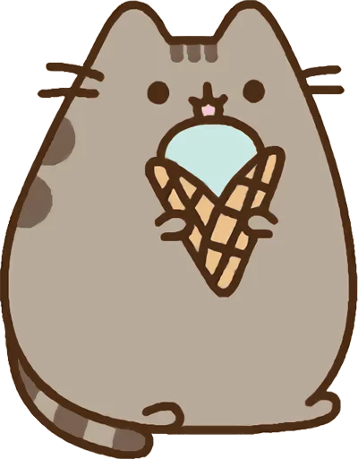 🍦 Стикер «Pusheen Vol. 2» для Telegram
