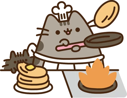 🚓 Стикер «Pusheen Vol. 2» для Telegram