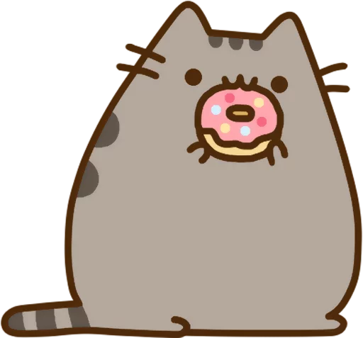 🍩 Стикер «Pusheen Vol. 2» для Telegram