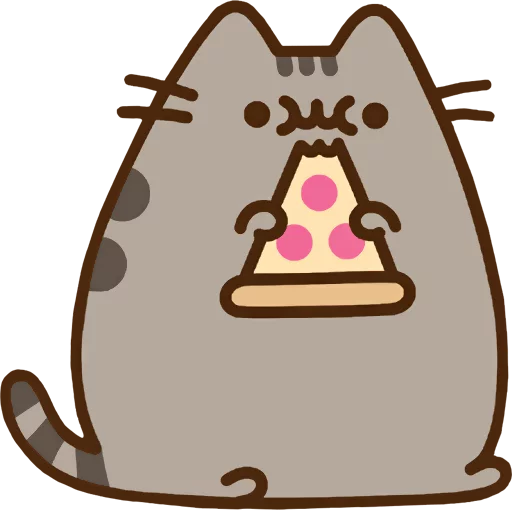 🍕 Стикер «Pusheen Vol. 2» для Telegram